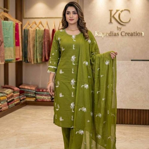 Handwork Cotton Suit Set