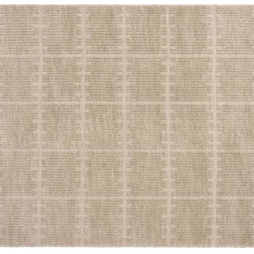 Beige Green Hand Woven Wool Rugs