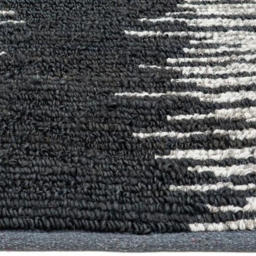 Black Handwoven Jute Rugs