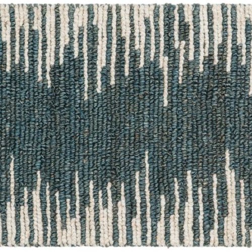 Blue Handwoven Jute Rugs