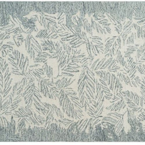 Denim Green Hand Tufted Rugs
