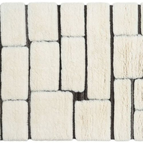 Modern Ivory Hand Knotted Rugs