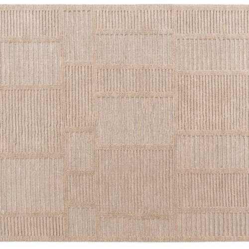 Pearl Grey Hand Woven Wool Rugs