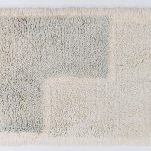 Silver Gray Handmade Shaggy Rugs