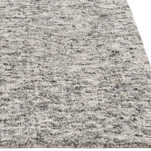 Texture Light Grey Handloom Rugs