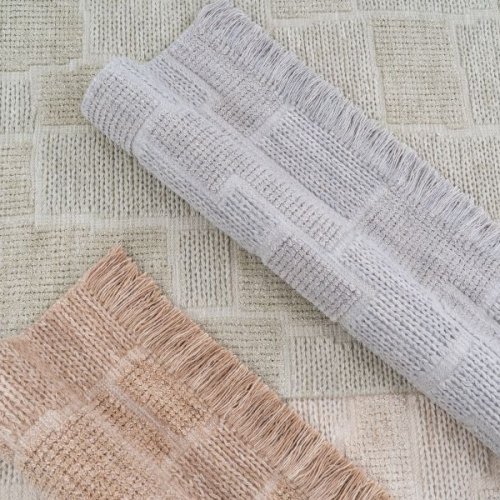 Toupe Hand Woven Wool Rugs