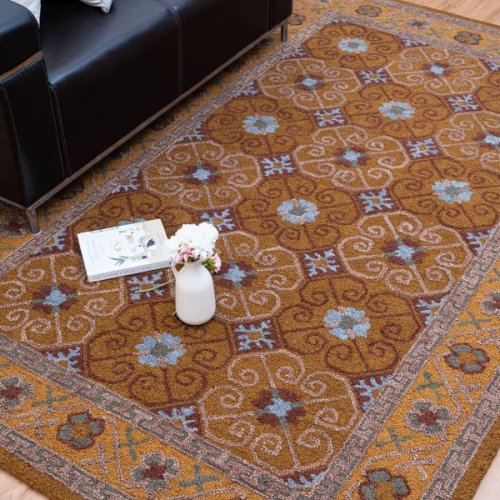 Traditional Loop Pile Hand Tufted Rugs