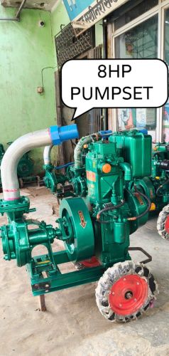 Sunrise 8 HP Heavy Duty Diesel Pumpset
