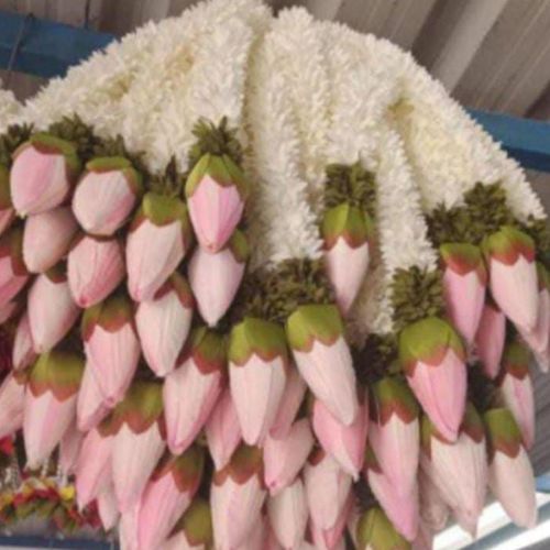 Artificial Lotus Wall Hangings