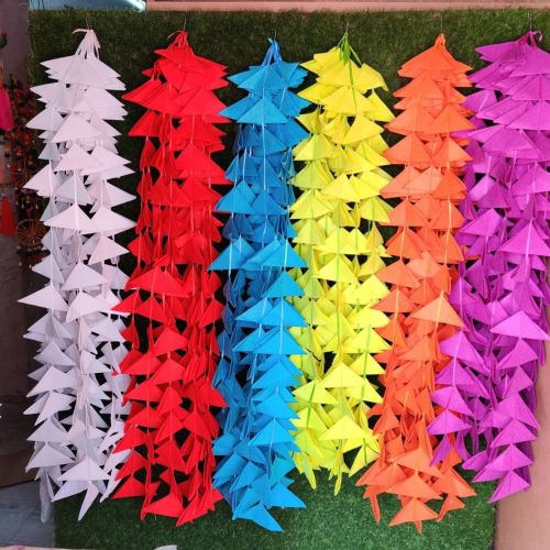 Paper Triangle Wall Hangings