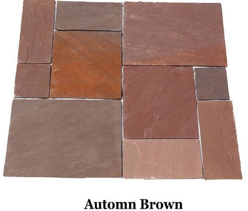 Autumn Brown Sandstone Slab