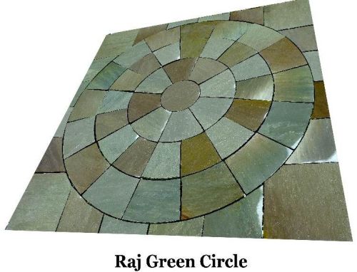 Raj Green Sandstone Cobbles