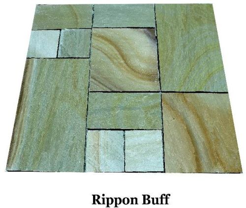 Weather Resistant Rippon Buff Sandstone Slab