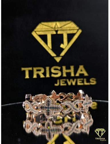 925 Sterling Silver VVS Moissanite Diamond Iced Out Bracelet