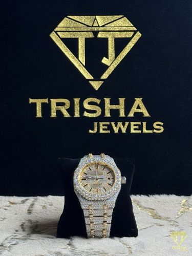 VVS Moissanite Iced out Luxury Diamond Wrist Watch