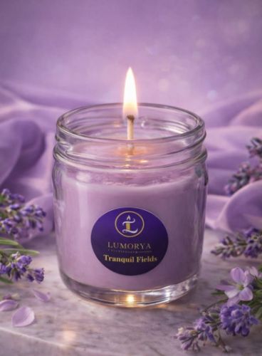 Lavender Tranquil Glas Jar Candle