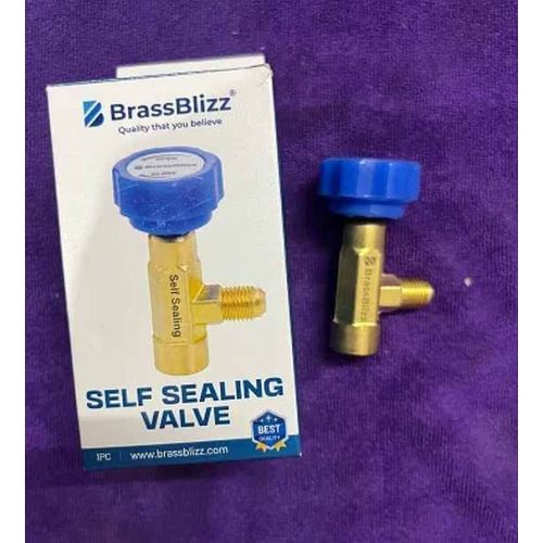 Brass Blizz Self Sealing Valve