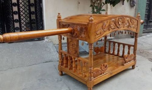 36 Inches Wooden Handcrafted Palki