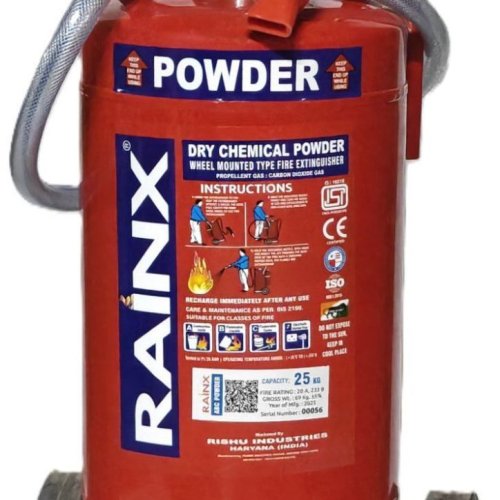 Trolley Mounted Dry Powder Fire Extinguisher