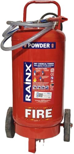 75 Kg Trolley Mounted Dry Powder Fire Extinguisher
