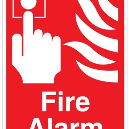 Fire Alarm Panel Sign Board