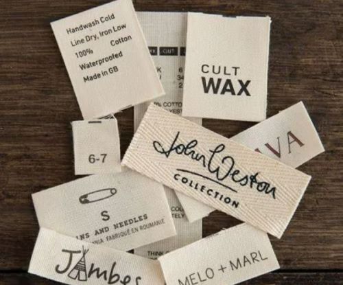 Cotton Care Instruction Label