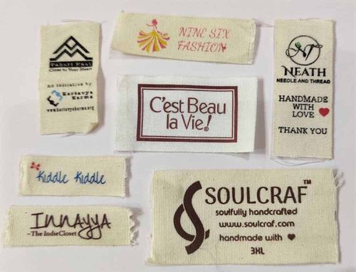 Cotton Fabric Brand Label