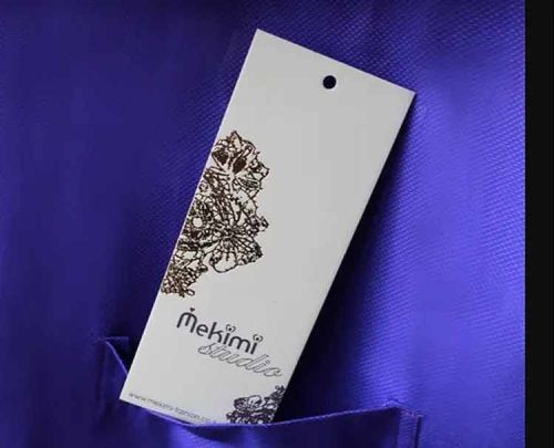 Die Cut Paper Hang Tag