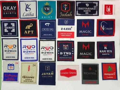 Garment Brand Name Label