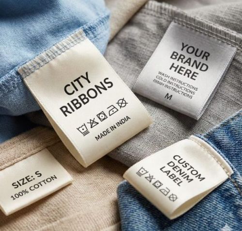 Printed Satin Garment Label