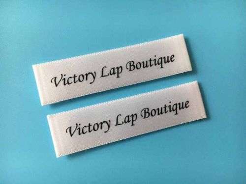 Satin Ribbon Label
