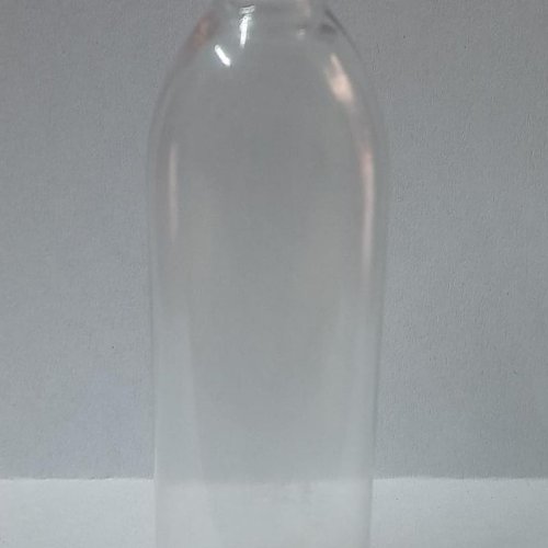 Oval Transparent PET Bottle