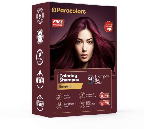 Burgundy Shampoo Hair Color