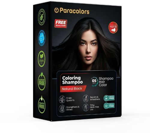 Natural Black Hair Color Shampoo