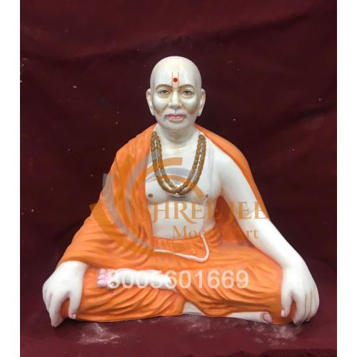 Shastriji Maharaj Marble Statue