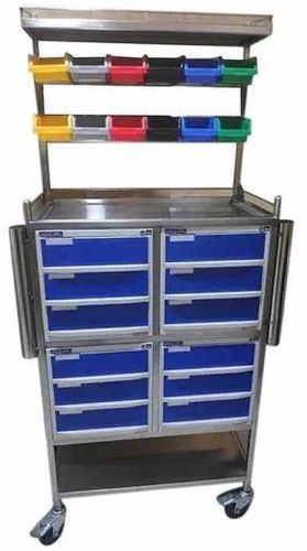 ICU Crash Cart Trolley