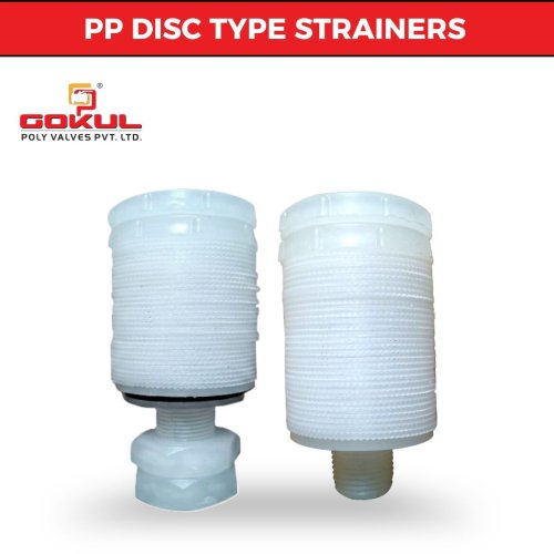 Polypropylene Disc Type Strainers