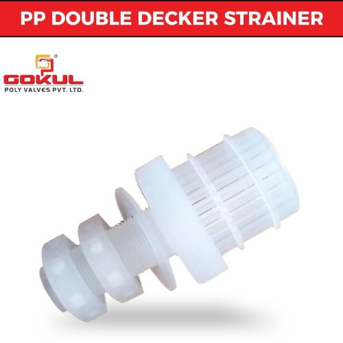 Polypropylene Double Decker Strainer