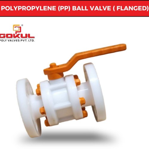 PP Ball Valve Flange End PP Ball Valve Flange End