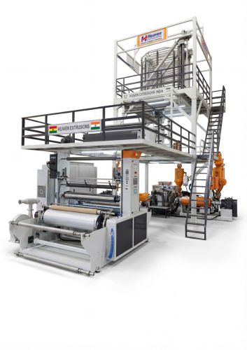 Multilayer Blown Film Extrusion Line