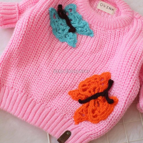 Butterfly Charm Knit Sweater