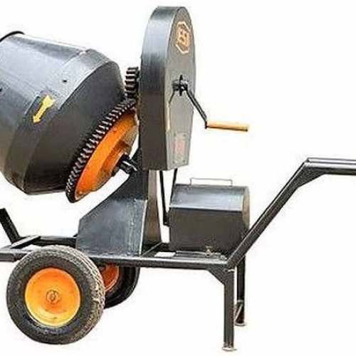 Dual Concrete Mixer Machine