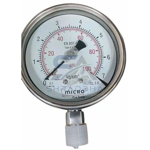 Micro Stainless Steel Pressure Gauge