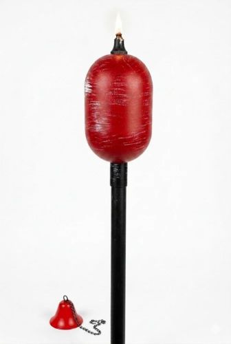 Iron Cylinder Garden Oil Torch