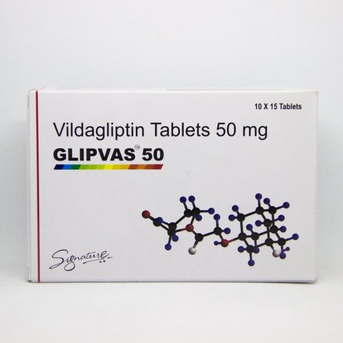 Glipvas 50mg Vildagliptin Tablets