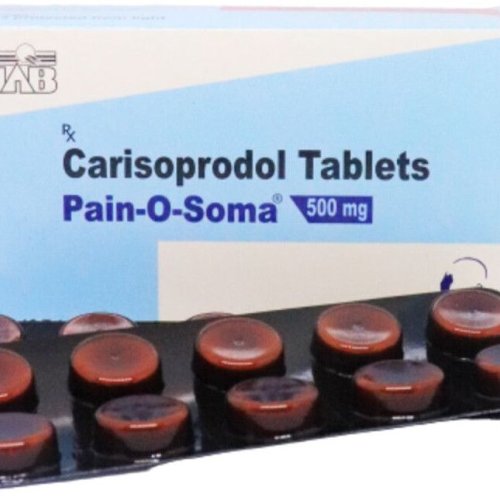 Pain O Soma Carisoprodol 500mg Tablet