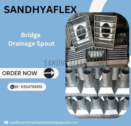 Galvanized Bridge Drainage Spout