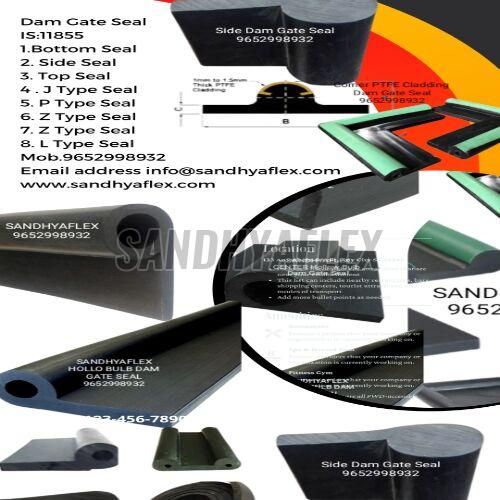 Rubber Dam Gate Seal