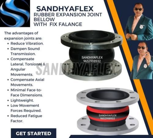 Rubber Expansion Joint Bellow with Fixed Flange