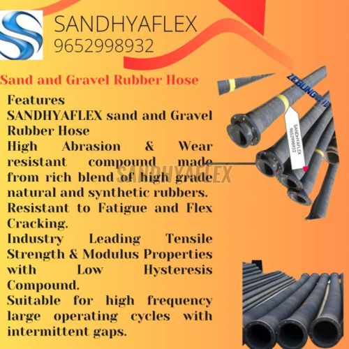 Sand and Grovel Rubber Hose